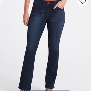 Democracy Kathryn Ab-Solution Itty Bitty Bootcut, Dark Indigo Jeans-Size 29 (8)